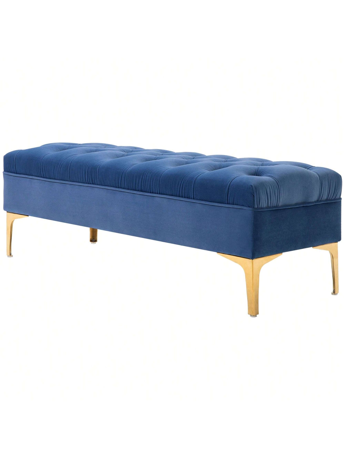 Banc banquette capitonnée bout de lit style classique chic