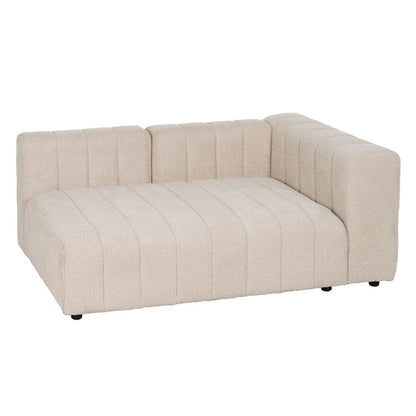 Canapé Beige Polyester Fer 150 x 100 x 66 cm