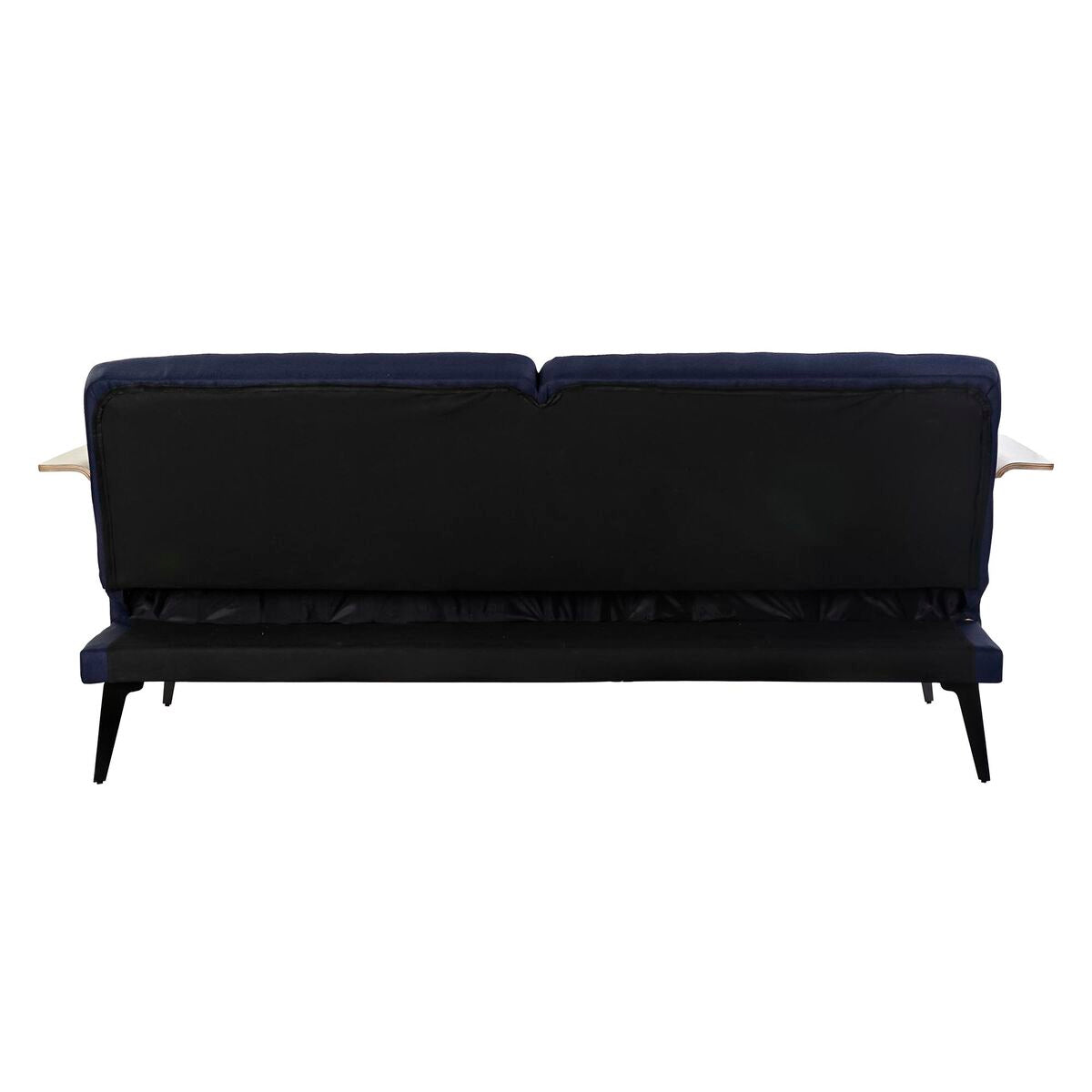 Canapé Convertible DKD Home Decor Bleu Marron Noir Métal Moderne Urbaine 203 x 87 x 81 cm