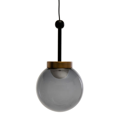 Suspension Noir Doré 5 W