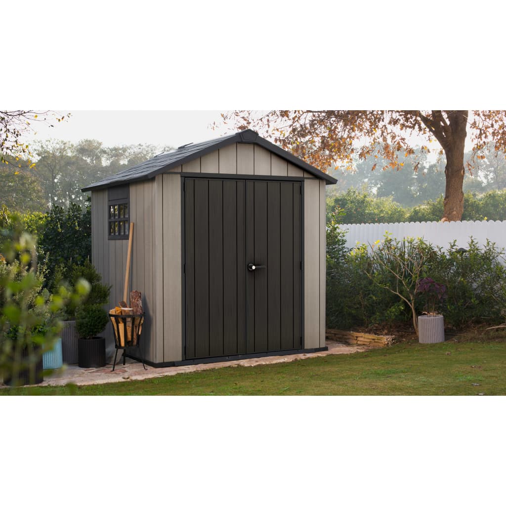 Keter Abri de jardin Oakland 757 anthracite