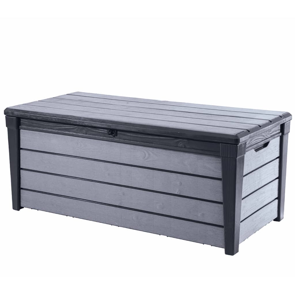 Keter Boîte de rangement de jardin Brushwood 455 L Anthracite