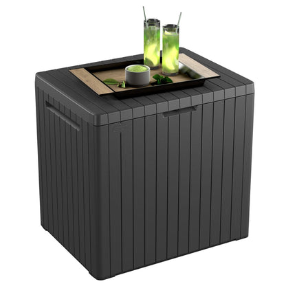 Keter Boîte de rangement de jardin City 113 L