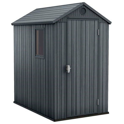 Keter Abri de jardin Darwin 46 Gris Aspect de bois