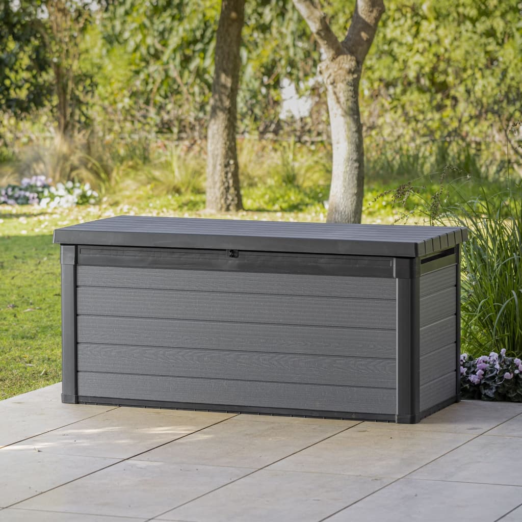 Keter Boîte de rangement pour l'extérieur Cortina 570 L gris