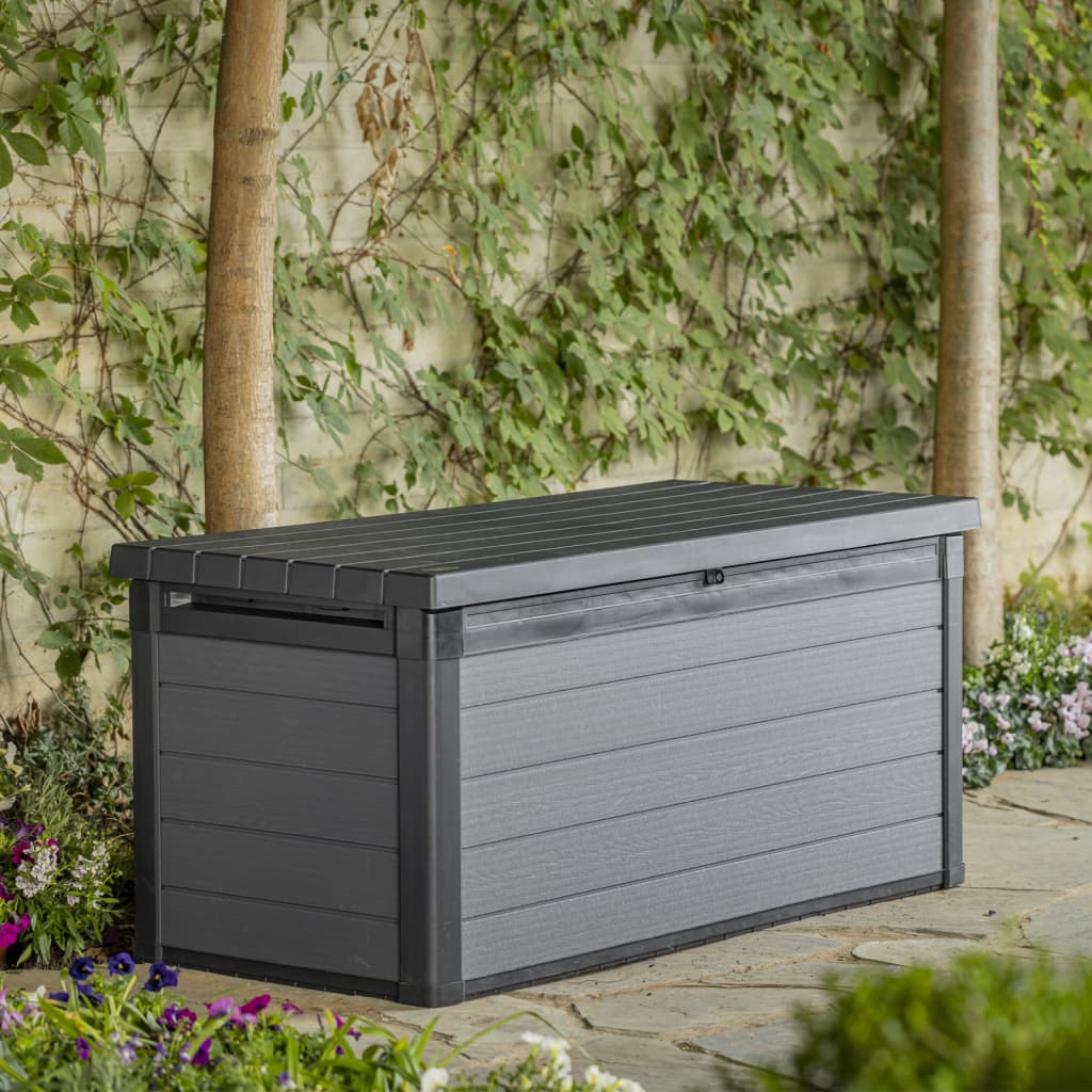 Keter Boîte de rangement pour l'extérieur Cortina 570 L gris