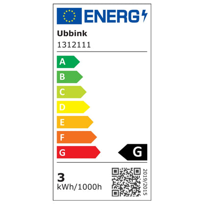 Ubbink Ensemble de cascade à LED Nevada 30 cm Inox