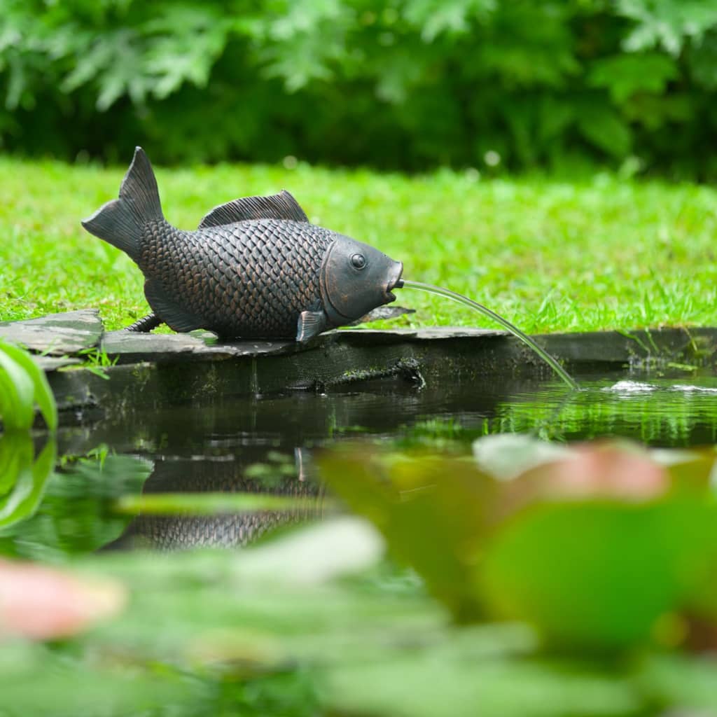 Ubbink Fontaine de jardin à cracheur Poisson