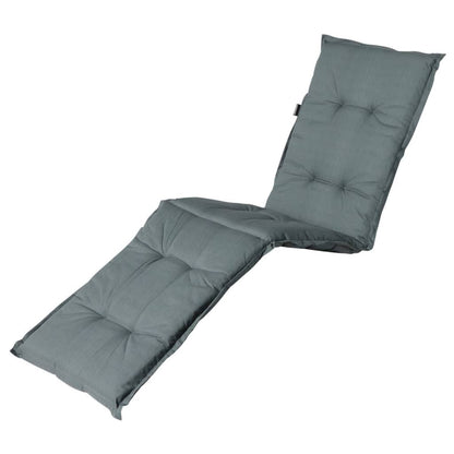 Madison Coussin de chaise longue Basic 200x60 cm gris