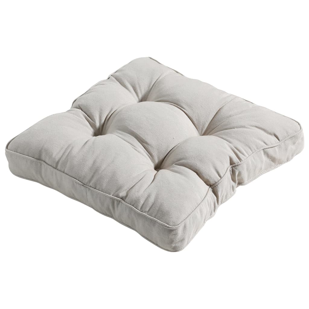 Madison Coussin de siège matelas Panama 47x47 cm Beige clair