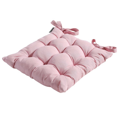 Madison Coussin de siège Panama 46x46 cm Rose pâle