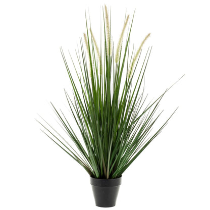 Emerald Herbe artificielle Alopecurus Vert 120 cm 418166