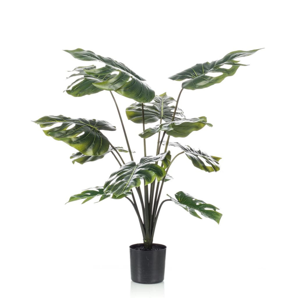 Emerald Plante artificielle Monstera 98 cm en pot