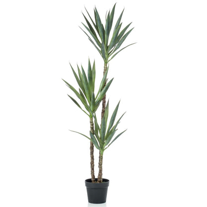 Emerald Yucca artificiel 150 cm en pot