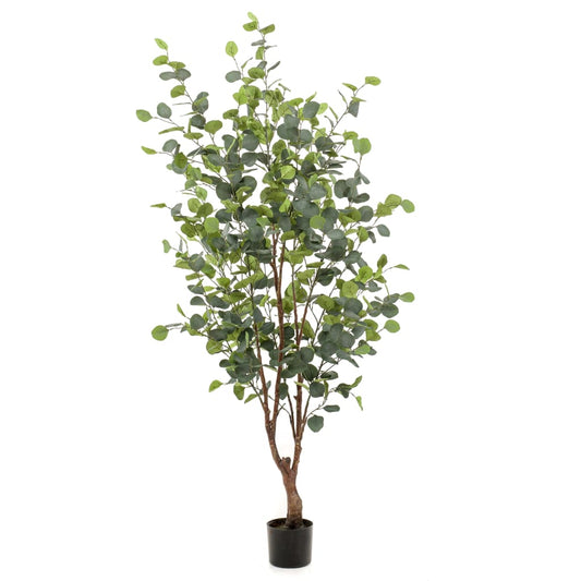 Emerald Arbre d'eucalyptus artificiel en pot 140 cm