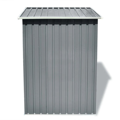 Abri de stockage pour jardin Métal Gris 204 x 132 x 186 cm