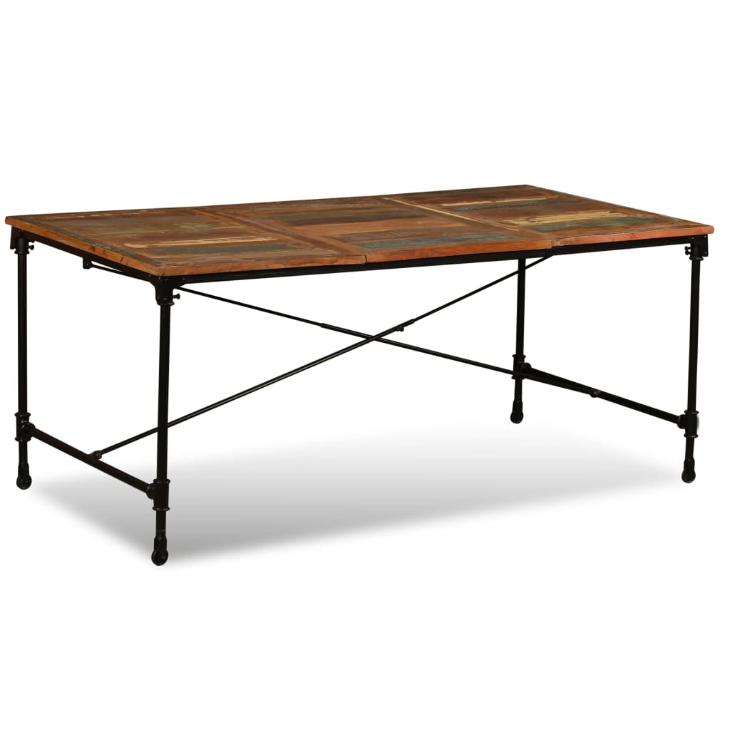 Table à manger Bois de récupération massif 180 cm