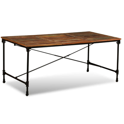 Table à manger Bois de récupération massif 180 cm