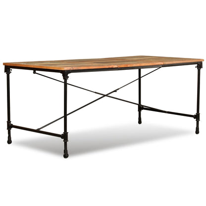 Table à manger Bois de récupération massif 180 cm