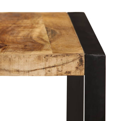 Table à manger Bois de manguier brut 180 cm