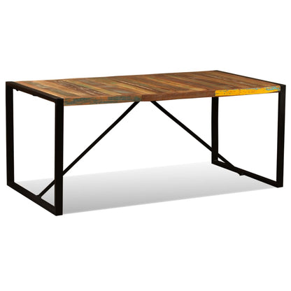 Table à manger Bois de récupération massif 180 cm