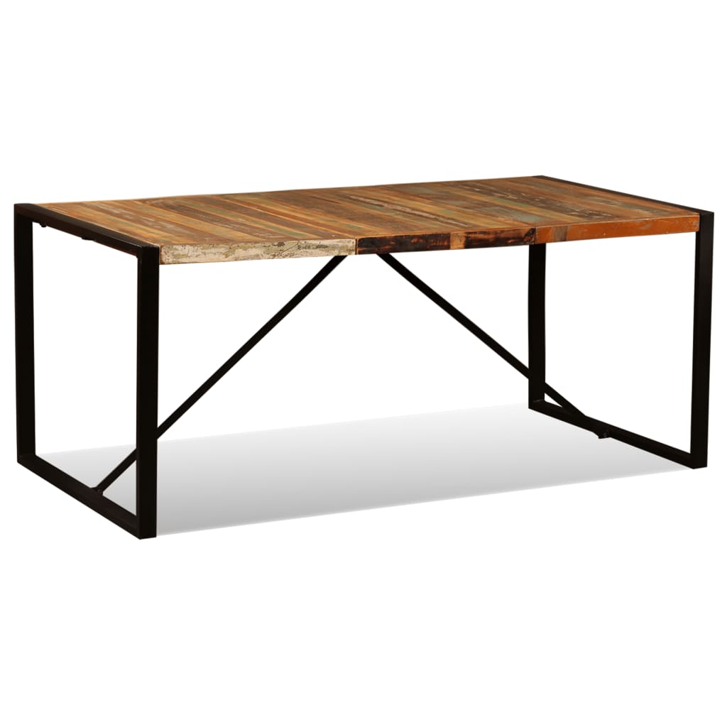 Table à manger Bois de récupération massif 180 cm