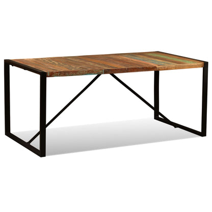 Table à manger Bois de récupération massif 180 cm