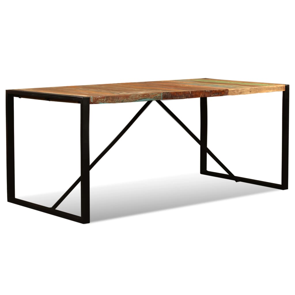 Table à manger Bois de récupération massif 180 cm