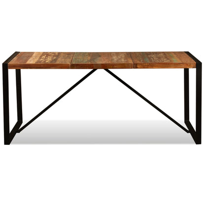 Table à manger Bois de récupération massif 180 cm