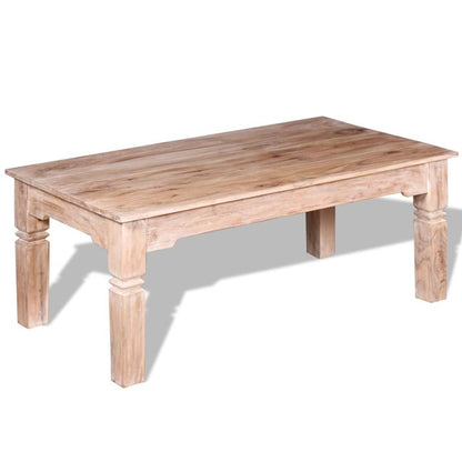 Table basse Bois d'acacia 110x60x45 cm