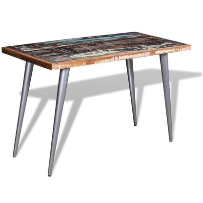 Table à manger Bois de récupération 120x60x76 cm