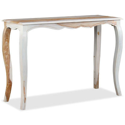 Table console Bois massif 110x40x76 cm