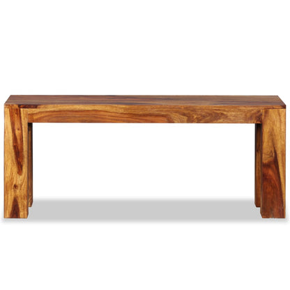 Banc Bois massif 110x35x45 cm