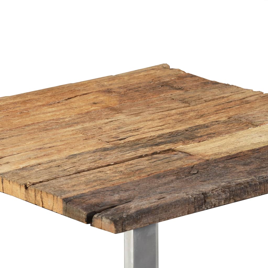 Table basse Bois de récupération massif 55x55x40 cm