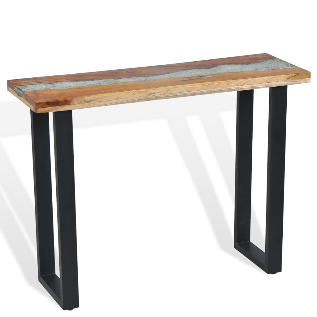 Table console Teck 100 x 35 x 75 cm