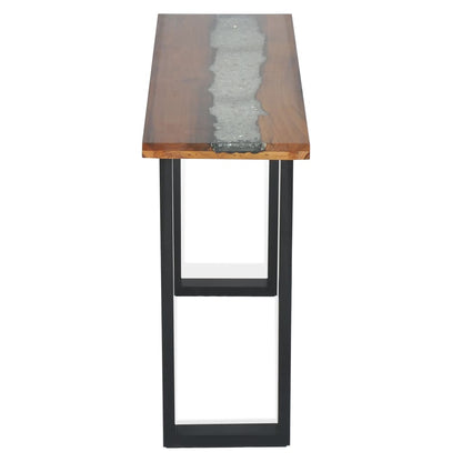 Table console Teck 100 x 35 x 75 cm