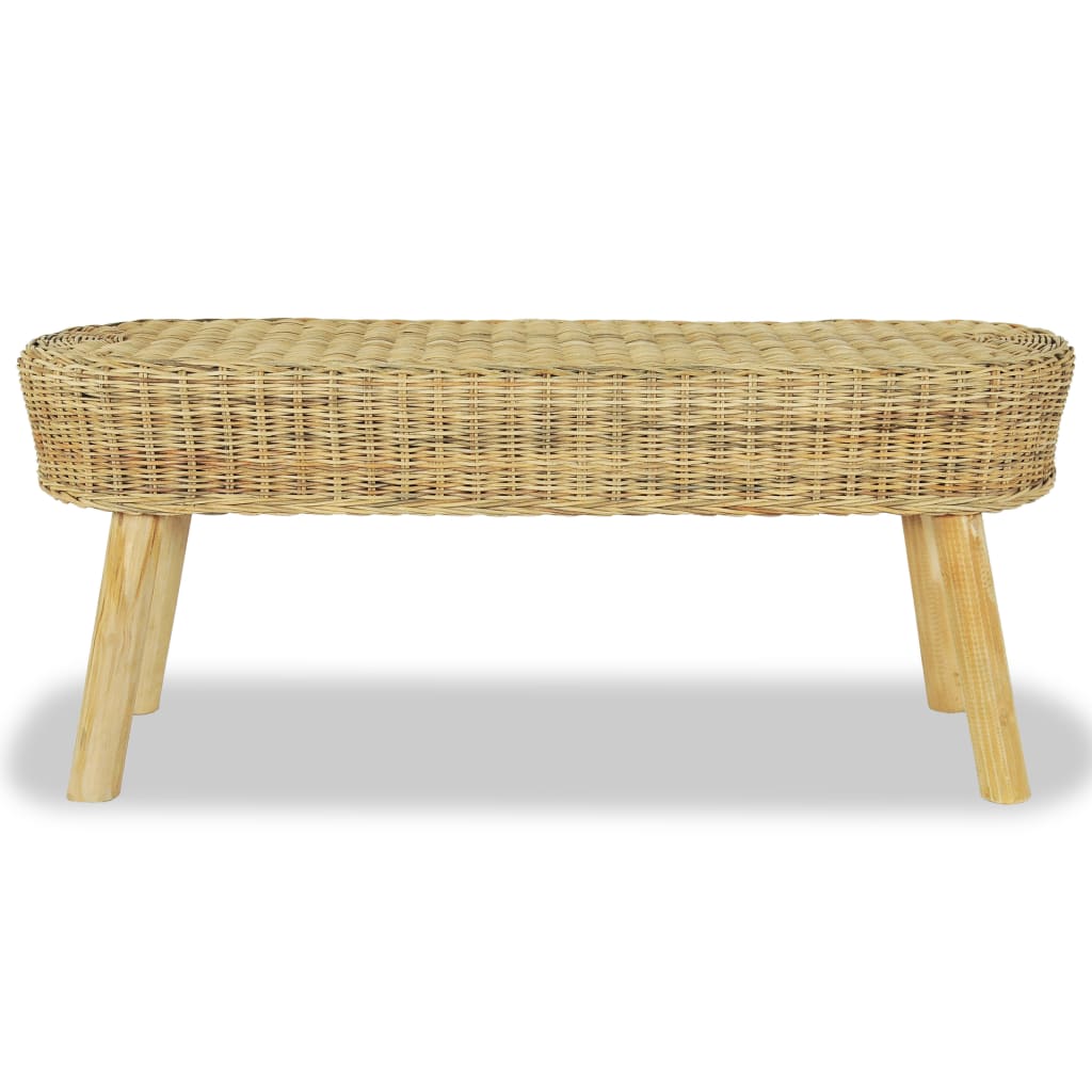 Banc d'entrée 110 x 35 x 45 cm Rotin naturel