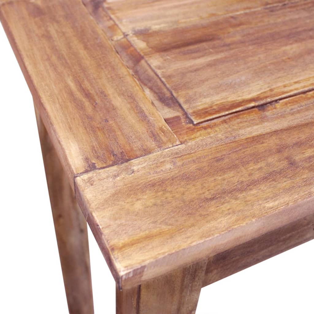 Table console bois d'acajou massif 123x42x75 cm