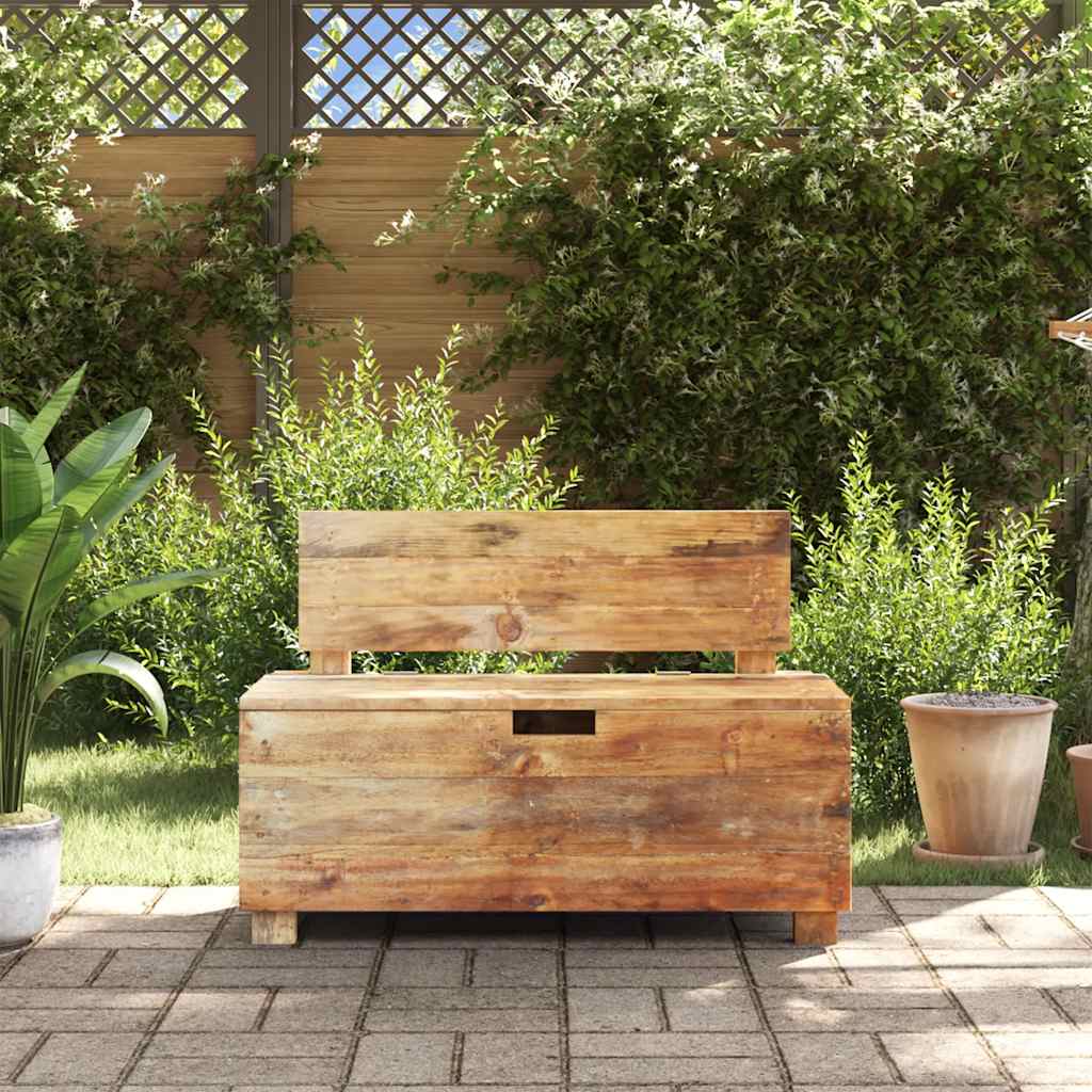 Banc bois massif d'acajou 86x40x60 cm