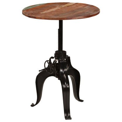 Table de bar Bois de récupération massif 75x(76-110) cm