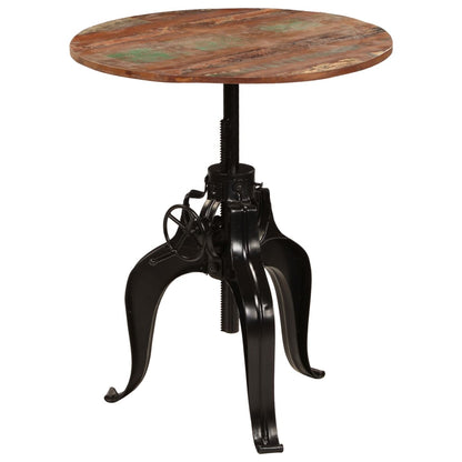 Table de bar Bois de récupération massif 75x(76-110) cm