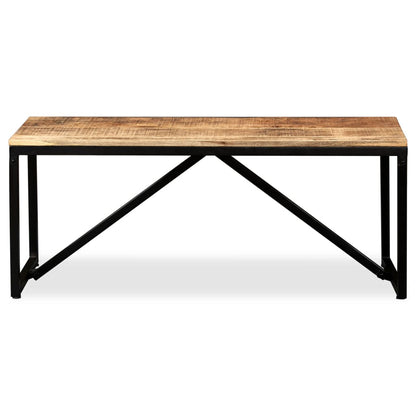 Banc 110 x 35 x 45 cm Bois de manguier massif