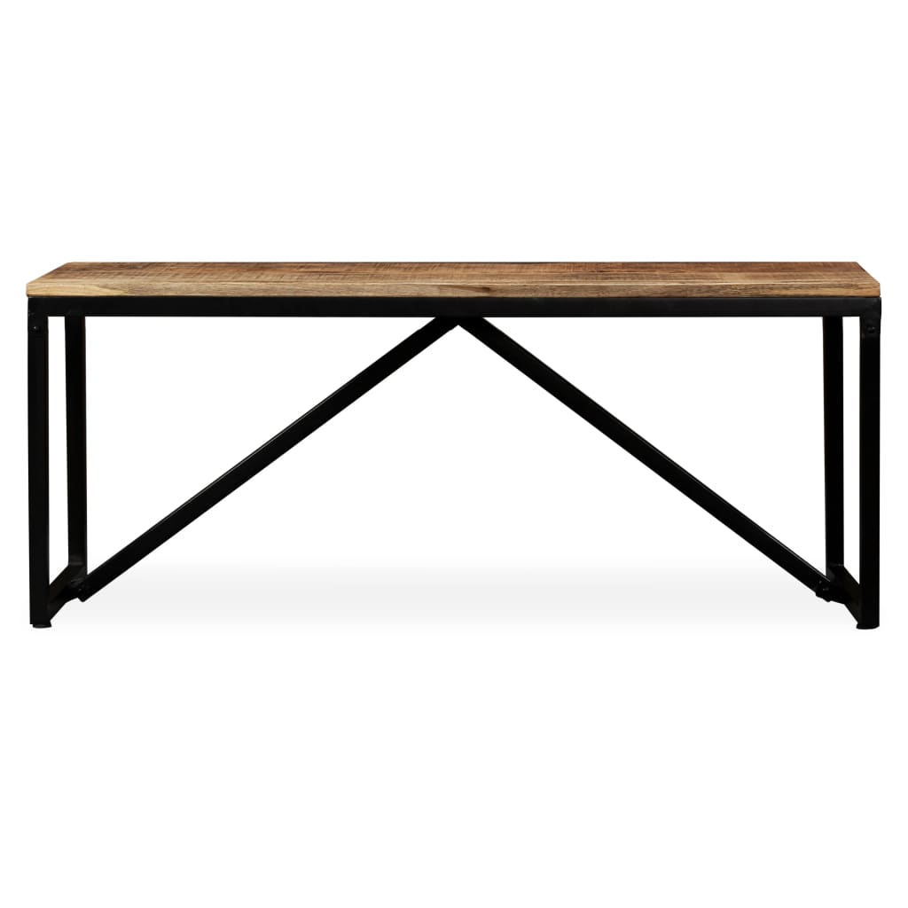 Banc 110 x 35 x 45 cm Bois de manguier massif