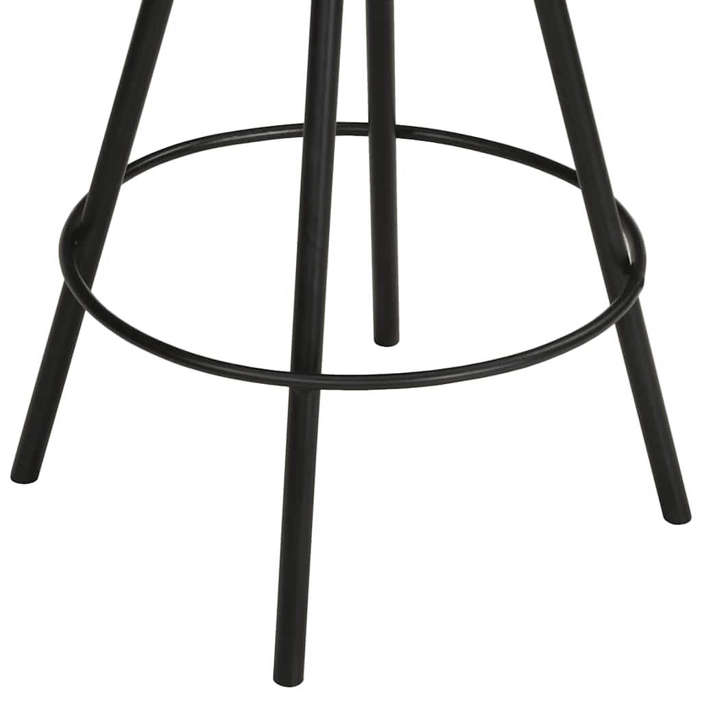 Tabourets de bar lot de 4 cuir véritable