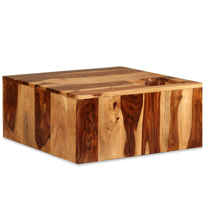 Table basse Bois massif 70x70x30 cm