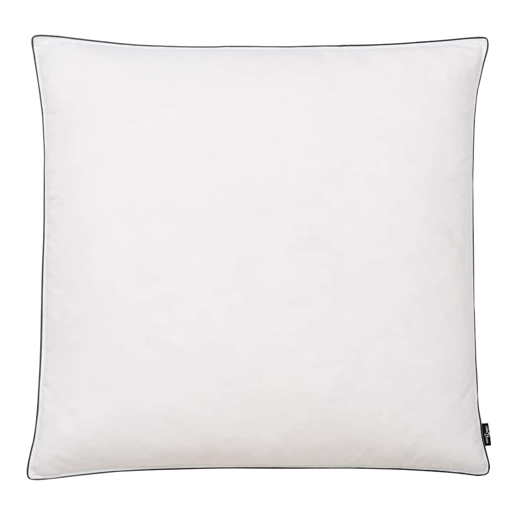 Oreiller 2 pcs Remplissage de duvet 80 x 80 cm Blanc