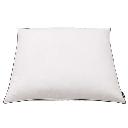 Oreiller 2 pcs Remplissage de duvet 80 x 80 cm Blanc