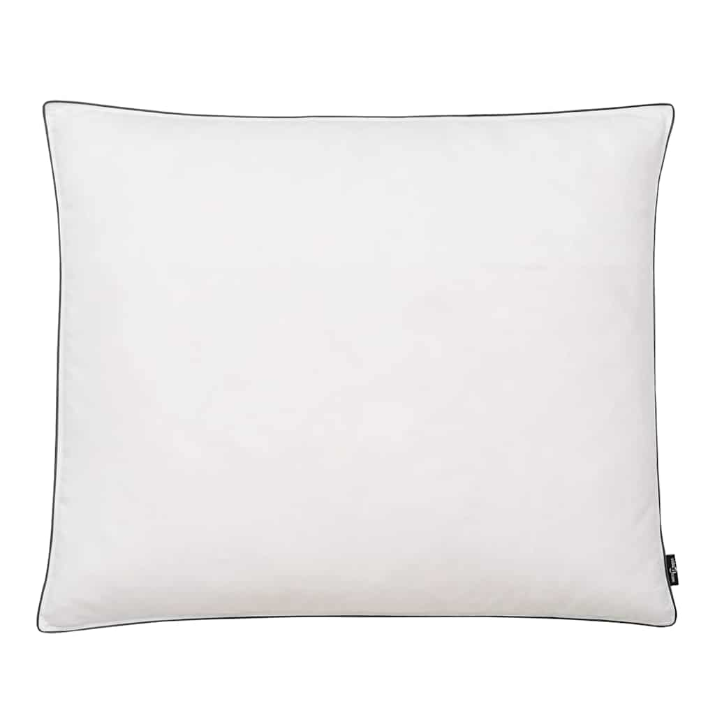 Oreiller 2 pcs Remplissage de duvet 70 x 60 cm Blanc