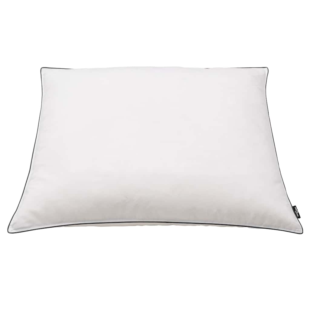 Oreiller 2 pcs Remplissage de duvet 70 x 60 cm Blanc