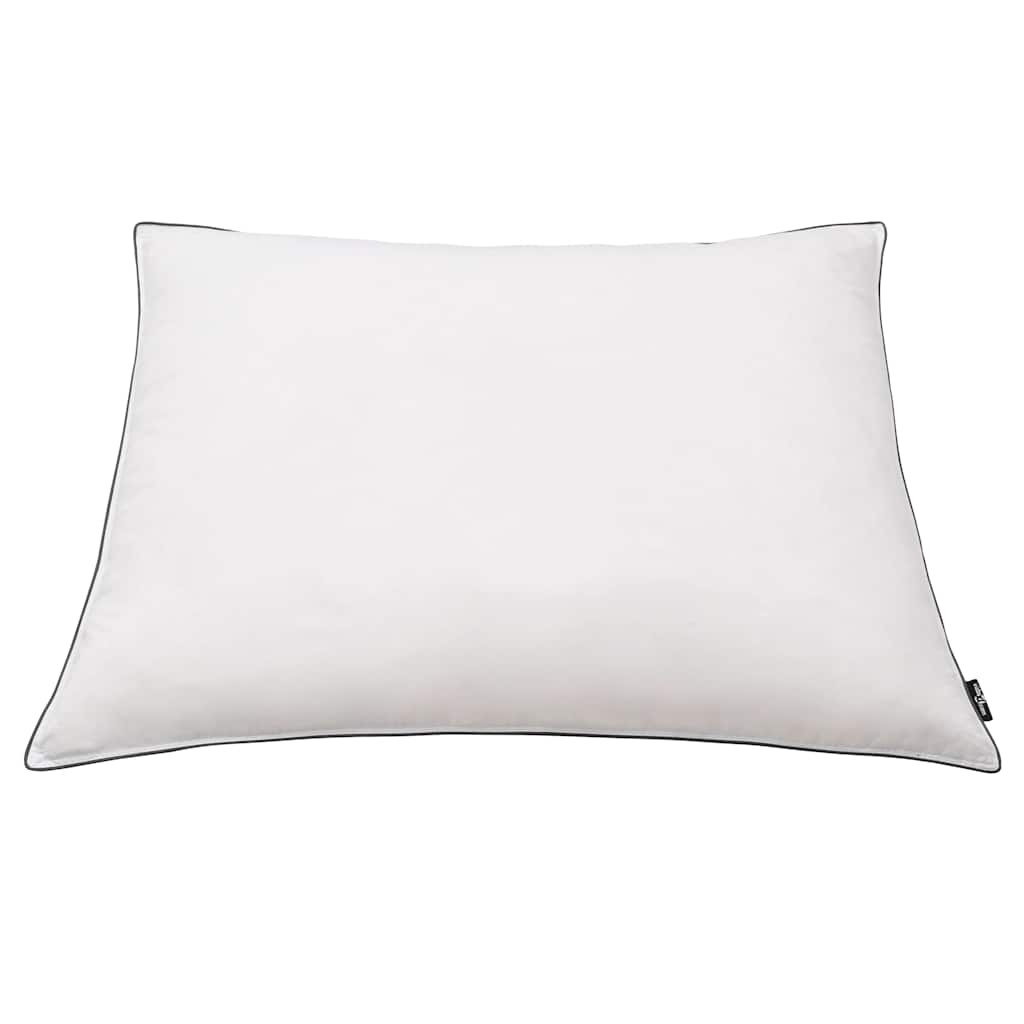 Oreiller 2 pcs Remplissage de duvet léger 70 x 60 cm Blanc